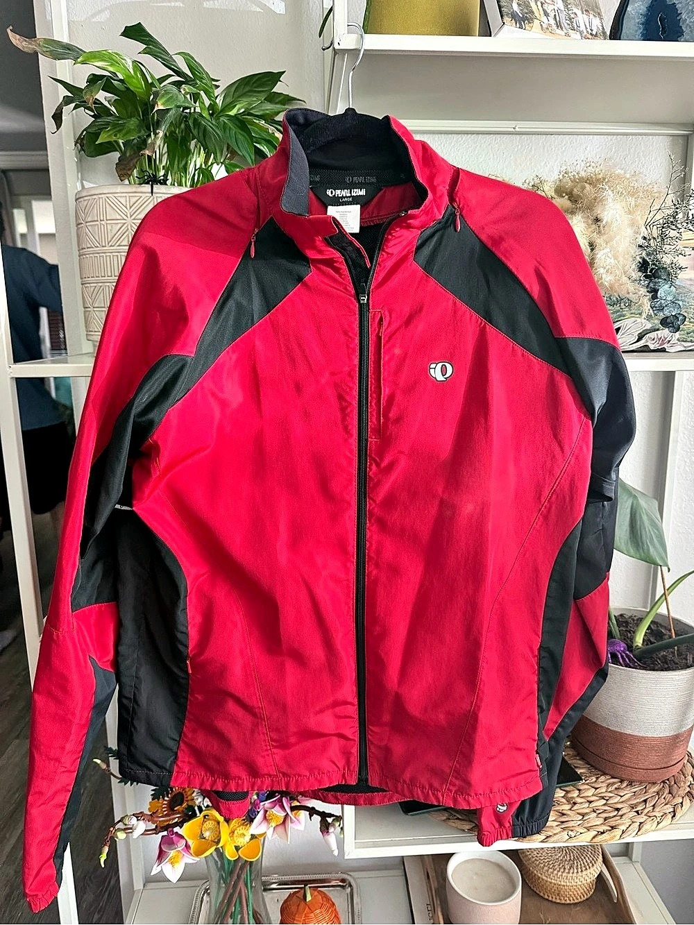 Pearl Izumi Men's Red & Black Cycling Jacket Size Large